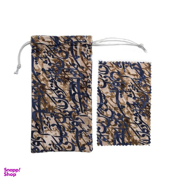کاور عینک ترمه طراحان ایده مدل سخن عشق کد Trm141 به همراه دستمال