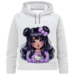 هودی دخترانه مدل دخترک A298