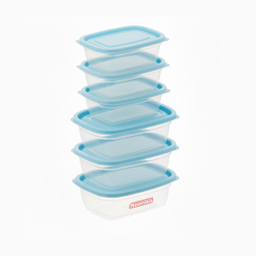 ظرف نگهدارنده نورینو مدل ساحل مجموعه 6 عددی