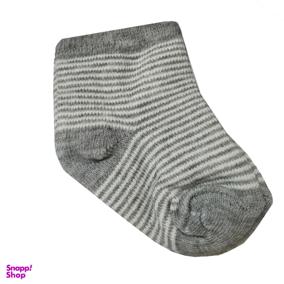 جوراب ساق کوتاه نوزادی لاندنی مدل 0210 بسته 3 عددی