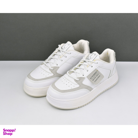 کفش روزمره زنانه پویان گام پیام مدل مولین کد 11961 رنگ سفید