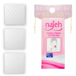 پد پاک کننده آرایش صورت ناژه مدل 02 بسته 90 عددی