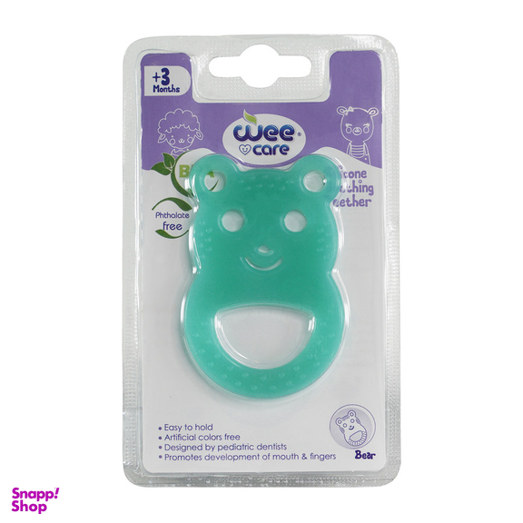 دندان گیر کودک وی کر مدل سیلیکونی طرح خرس کد T402/3