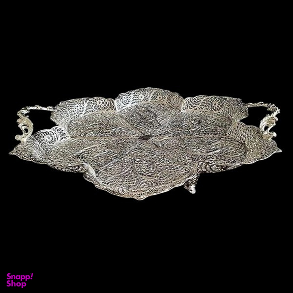 سینی ملیله کاری کد M-06