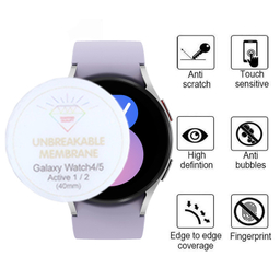 محافظ صفحه نمایش بوف مدل Hydrogel مناسب برای ساعت هوشمند سامسونگ Galaxy Watch 4/5 /Active 2/1 40mm