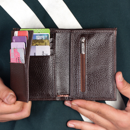 کیف پول مردانه چرم بارز کد DM102.FOLOTER