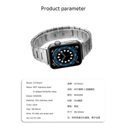 بند ساعت هوشمند کوتتسی مدل WH5299 W57 مناسب اپل واچ 42/44/45/46/49 میلی متر