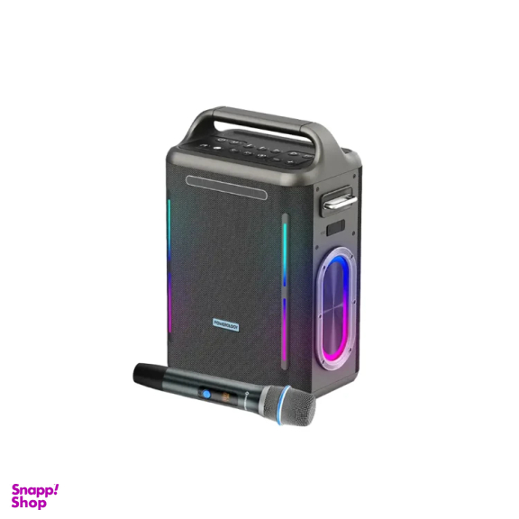اسپیکر بلوتوثی پاورولوژی مدل Karaoke PW013 به همراه میکروفون
