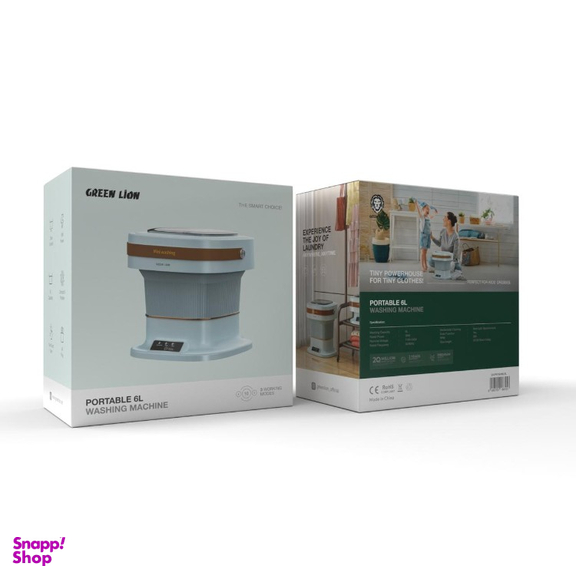 ماشین لباسشویی گرین لاین مدل GNPRTWM6LBL