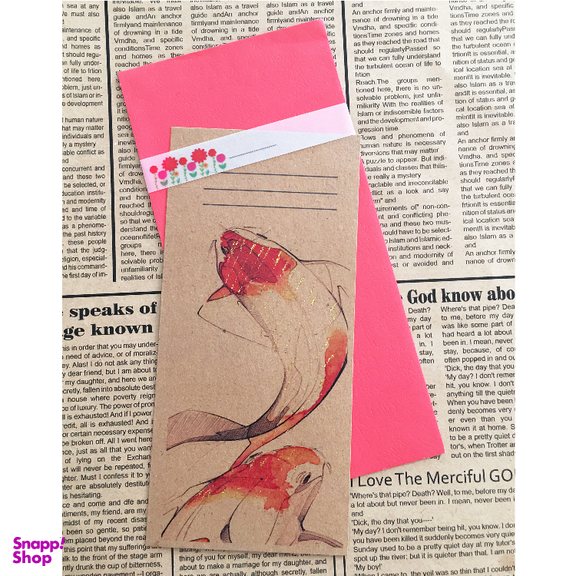 کارت پستال تک برگ طرح ماهی سال نو کد bol.2