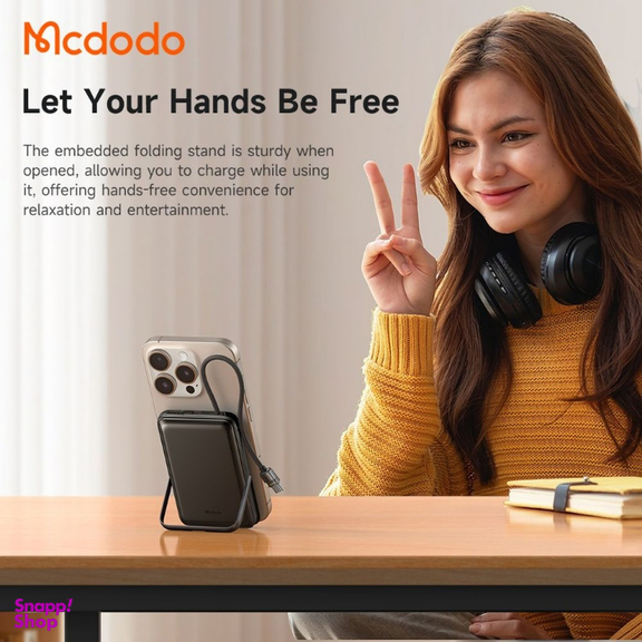 پاوربانک 20 وات مگ سیف مک دودو مدل MC-632 ظرفیت 10000 میلی آمپر ساعت