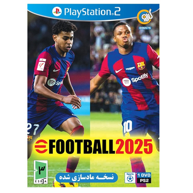 بازی ویدیویی گردو eFootball 2025 مناسب کنسول بازی سونی PS2