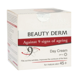 کرم روز ضد چروک اولاین مدل Beauty Derm حجم 50 میلی لیتر