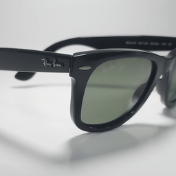 عینک آفتابی ری بن پلاریزه مدل Wayfarer کد 2140 رنگ مشکی