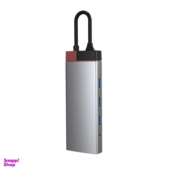 USB هاب 10 پورت Type-C ای جی دبلیو مدل BS10A