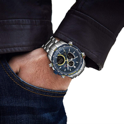 ساعت مچی عقربه ای مردانه نیوی فورس مدل NF9182 SB