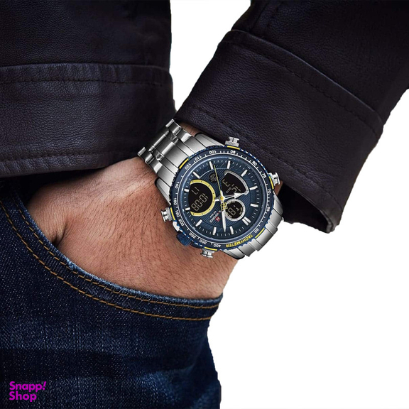 ساعت مچی عقربه ای مردانه نیوی فورس مدل NF9182 SB