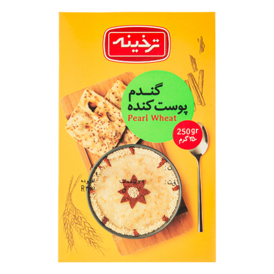 گندم پوست کنده ترخینه وزن 250 گرم
