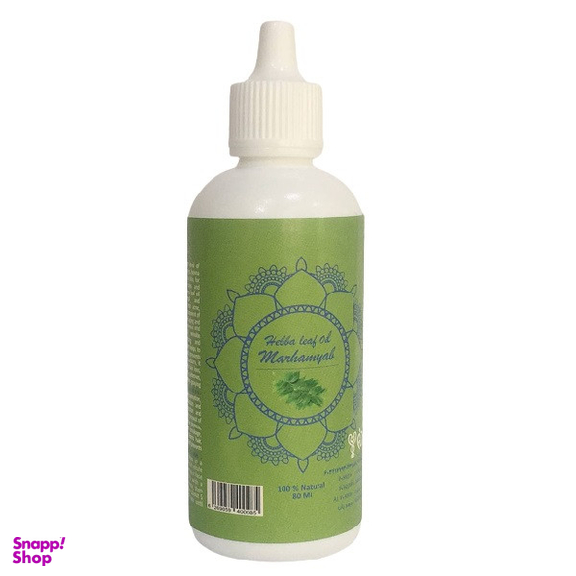 روغن تقویت کننده ناخن مرهم یاب مدل برگ حنا حجم 80 میلی لیتر