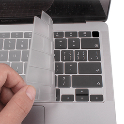 محافظ کیبورد لپ تاپ جی سی پال مدل FitSkin Clear JCP2365 مناسب MacBook Air M1 13-inch