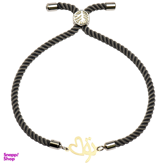 دستبند طلا 18 عیار زنانه کرابو طرح قلب مدل Kr2468