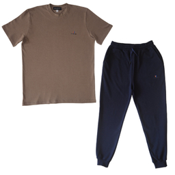 ست تیشرت و شلوار مردانه کیکمو کد کد KMS - 021204