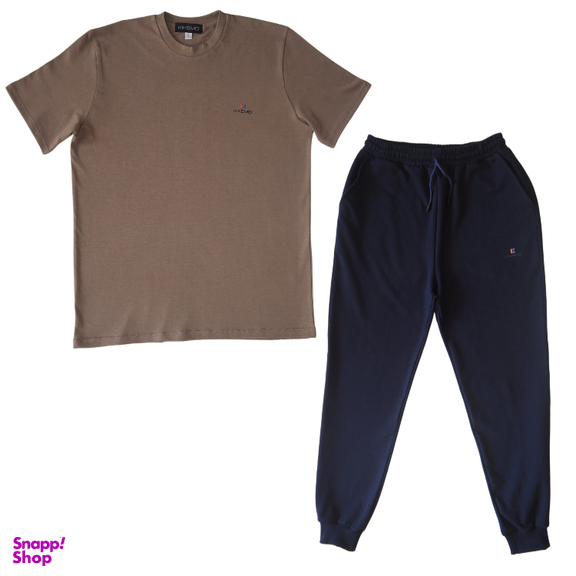 ست تیشرت و شلوار مردانه کیکمو کد کد KMS - 021204