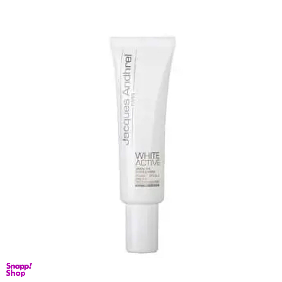 کرم ضد لک و روشن کننده ژاک آندرل پاریس مدل WHITE ACTIVE حجم 30 میلی‌‌ لیتر