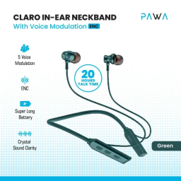 هدفون بلوتوثی دورگردنی پاوا مدل Carlo ENC Neckband