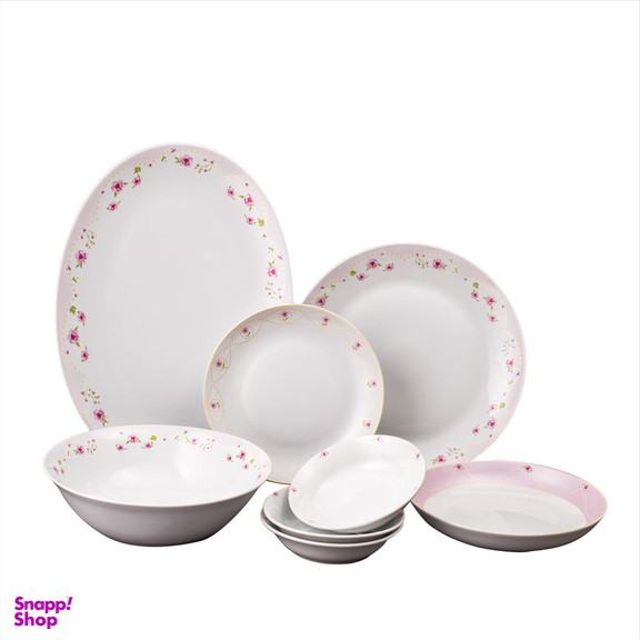 سرویس غذاخوری 26 پارچه 6 نفره مقصود مدل دوروتی