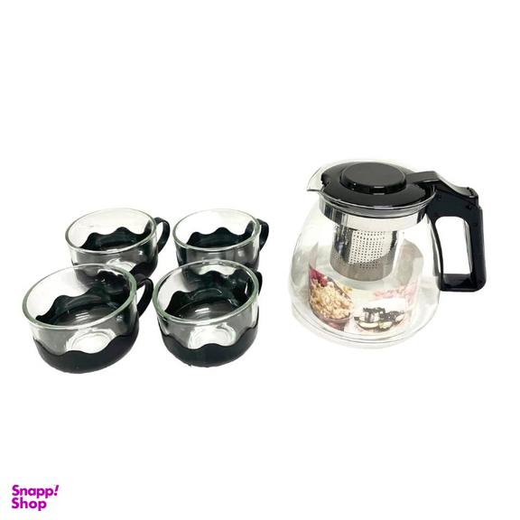 ست قوری و فنجان 5 پارچه کد 0133