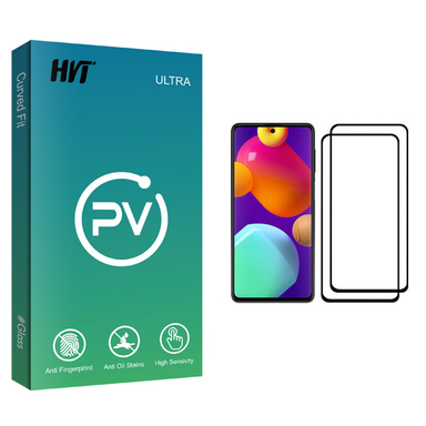 محافظ صفحه نمایش اچ وی تی مدل PV glass مناسب برای گوشی موبایل سامسونگ Galaxy M62 بسته دو عددی