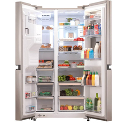 یخچال و فریزر ۳۴ فوت ساید بای ساید دوو مدل DS-3440SS سری پرایم
