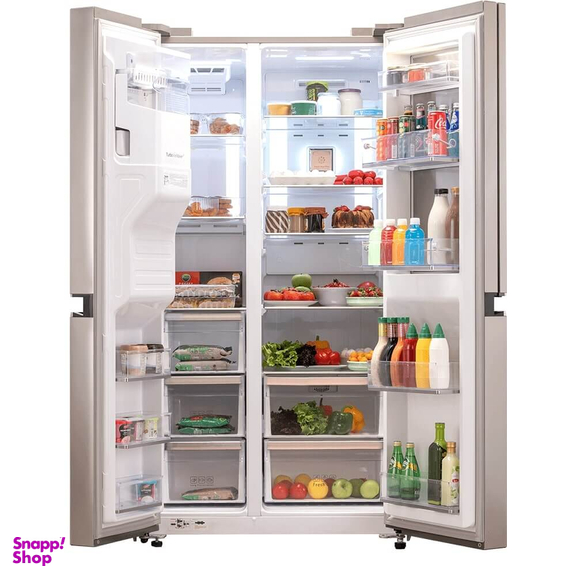 یخچال و فریزر ۳۴ فوت ساید بای ساید دوو مدل DS-3440SS سری پرایم