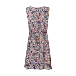 پیراهن زنانه افراتین مدل رعنا ترمه رنگ کرم