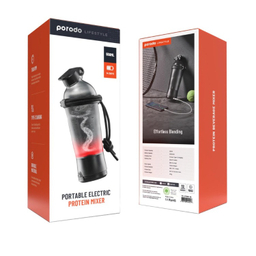 شیکر شارژی پرودو مدل PD-LFPSKR-BK گنجایش 550 میلی‌ لیتر
