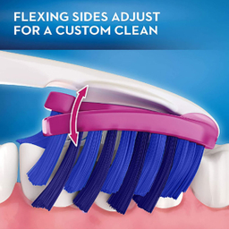 مسواک اورال بی Oral B سری Pro Flex مدل 3D Whie Luxe با برس نرم