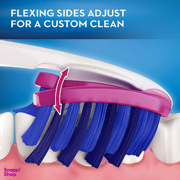 مسواک اورال بی Oral B سری Pro Flex مدل 3D Whie Luxe با برس نرم
