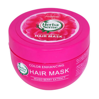 ماسک مو کراتینه آردن هرباسنس مدل نرم کننده و تثبیت کننده مناسب موهای رنگ و دکلره شده حجم 250 میلی لیتر