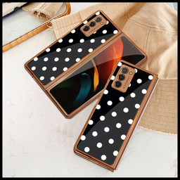 کاور جی کی کی طرح polka dots مناسب برای گوشی موبایل سامسونگ Galaxy Z Fold2