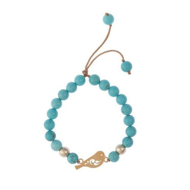 دستبند طلا 18 عیار دخترانه مدل پرنده کد 215