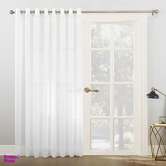 پرده مدل پانچ حریر ساده مات سایز 300x280 سانتی متر