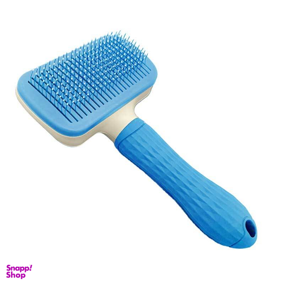 برس دانه ریز تخلیه مو سگ و گربه مدل مستطیل کد 3 سایز L