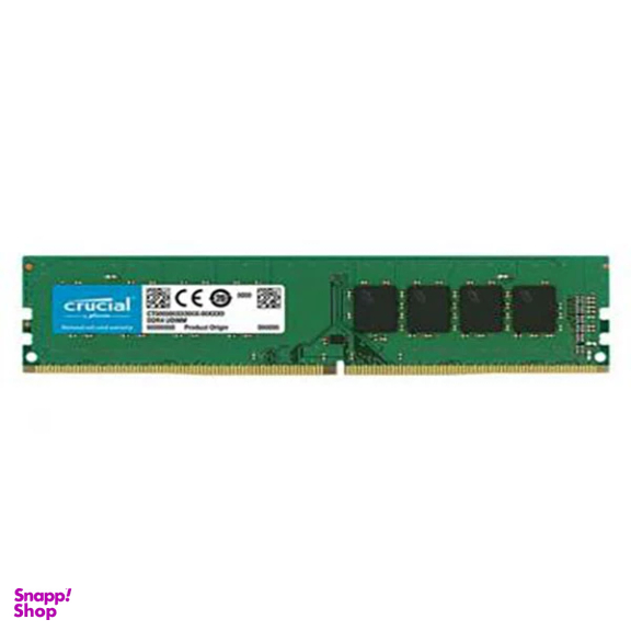 رم دسکتاپ کروشیال مدل DDR4 تک کاناله 3200 مگاهرتز CL22 ظرفیت 8 گیگابایت
