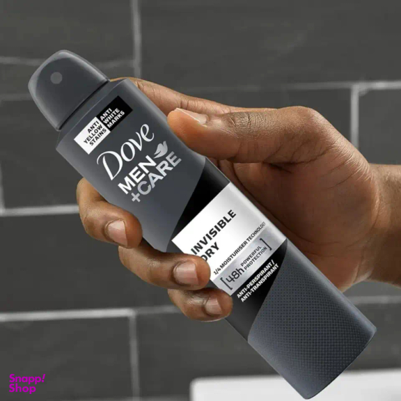 اسپری 48 ساعته مردانه داو مدل Invisible Dry حجم 150 میلی‌ لیتر