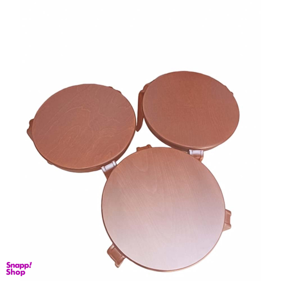 میز عسلی کد KHA900 مجموعه 3 عددی