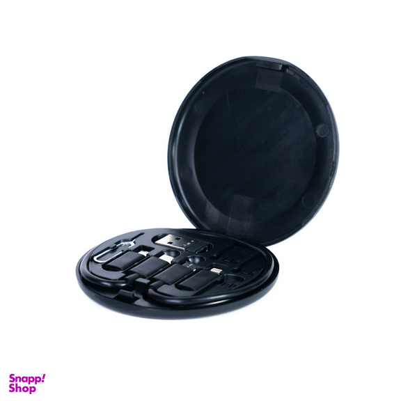 کابل تبدیل USB-C به USB-C و لایتنینگ و USB و micro-USB فوربری مدل RC190 طول 0.23 متر