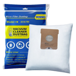 کیسه جاروبرقی روسو مدل پاکت میکرو نایلونی آاگ 731 بسته 4 عددی