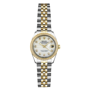 ساعت مچی عقربه ای زنانه طرح رولکس مدل DateJust Ds-SG89S