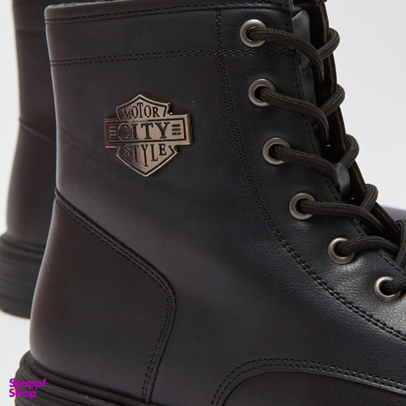 نیم بوت مردانه ال سی وایکیکی مدل TURK135 رنگ مشکی